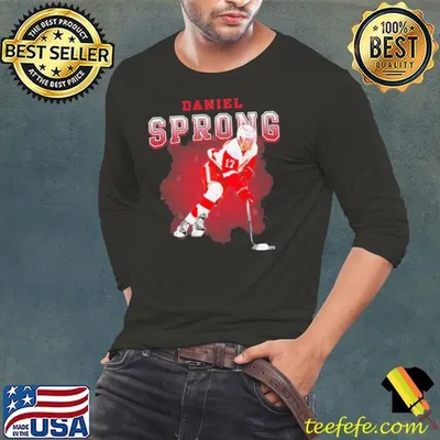 Daniel Sprong Dutch ice hockey forward Detroit Red Wings T-Shirt