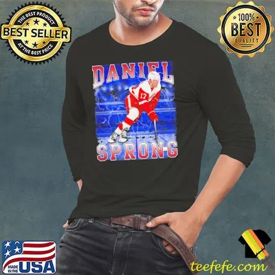 Daniel Sprong Dutch professional ice hockey forward Detroit Red Wings T-Shirt