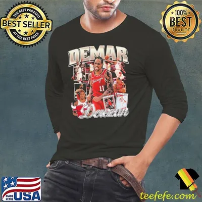 Demar Derozan American professional basketball player Vintage Bootleg T-Shirt