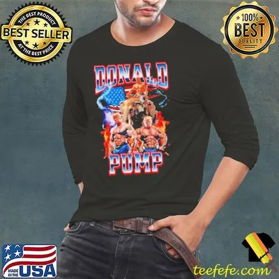 Donald Pump Vintage Gym Pump Cover Trump Meme Shirt