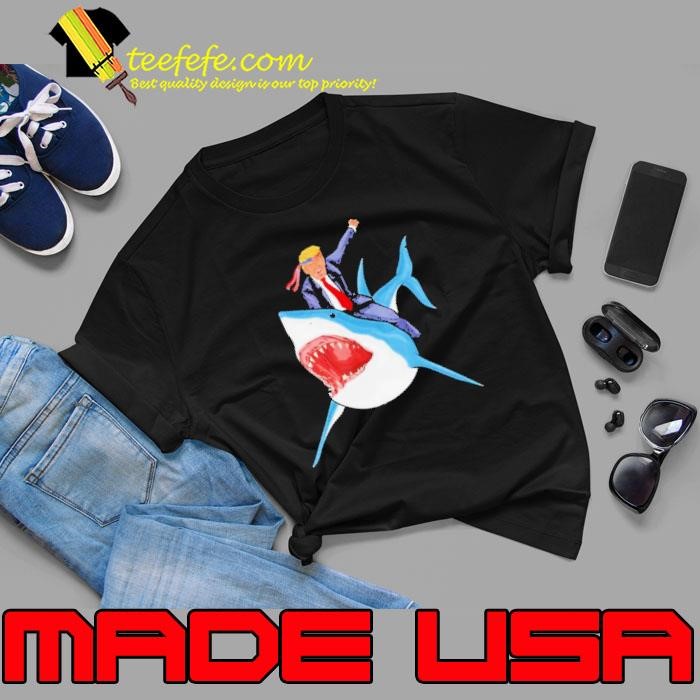 Donald Trump Shark Presiden 4th Of July Usa Amaerica Unisex