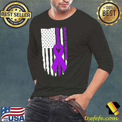 Dravet Syndrome Awareness Flag Dravet Syndrome T-Shirt