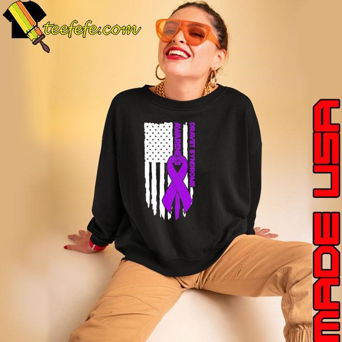 Dravet Syndrome Awareness Flag Dravet Syndrome Sweatshirt