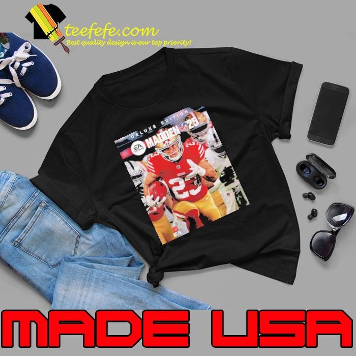 EA Sports Madden NFL 2024 Christian McCaffrey Is The Cover Star Of Madden NFL 25 Limited Deluxe Edition Shirt