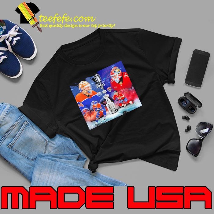 Edmonton Oilers vs. Florida Panthers 2024 NHL Stanley Cup Final Matchup shirt