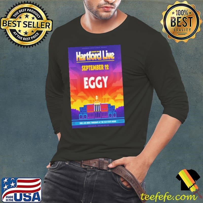 Eggy The Old State House Hartford CT September 12 2024 Poster Long Sleeve Tee
