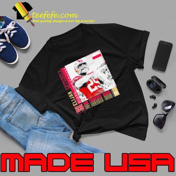 Elijah Mitchell American football running back for the San Francisco Unisex
