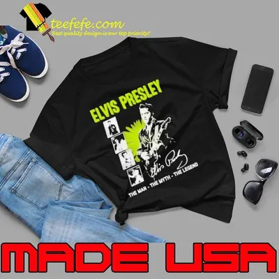 Elvis Presley The Man The Myth The Legend Signature Shirt