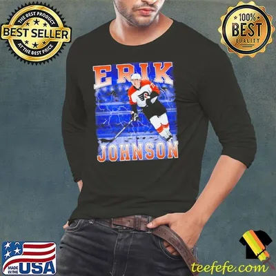 Erik Johnson American ice hockey defenseman for the Philadelphia Flyers T-Shirt