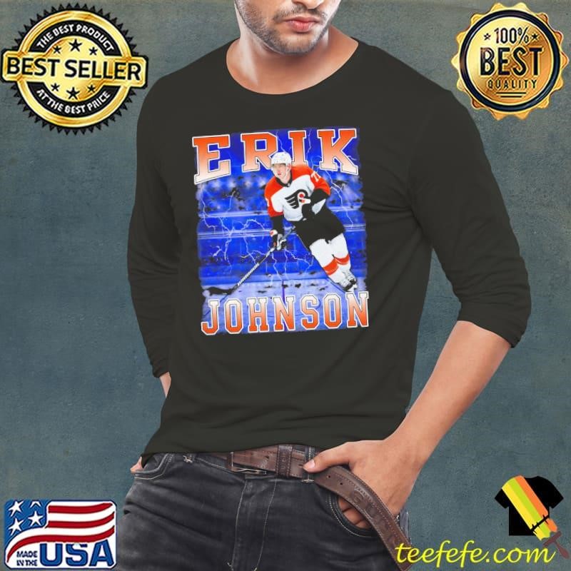 Erik Johnson American ice hockey defenseman for the Philadelphia Flyers Long Sleeve Tee