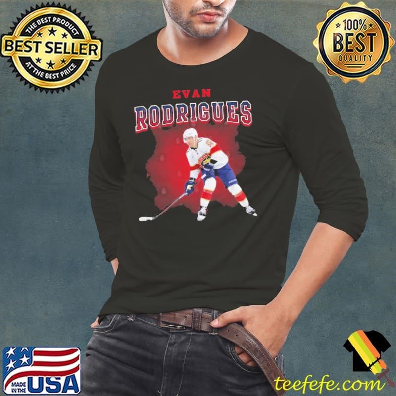 Evan Rodrigues Canadian professional ice hockey player for the Florida Panthers Long Sleeve Tee