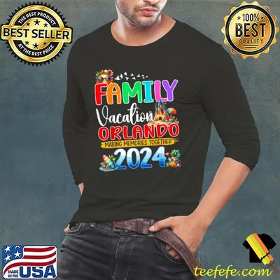 Family Vacation Orlando 2024 Making Memories Together Holiday Summer T-Shirt