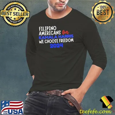 Filipino Americans For Kamala Harris 2024 T-Shirt