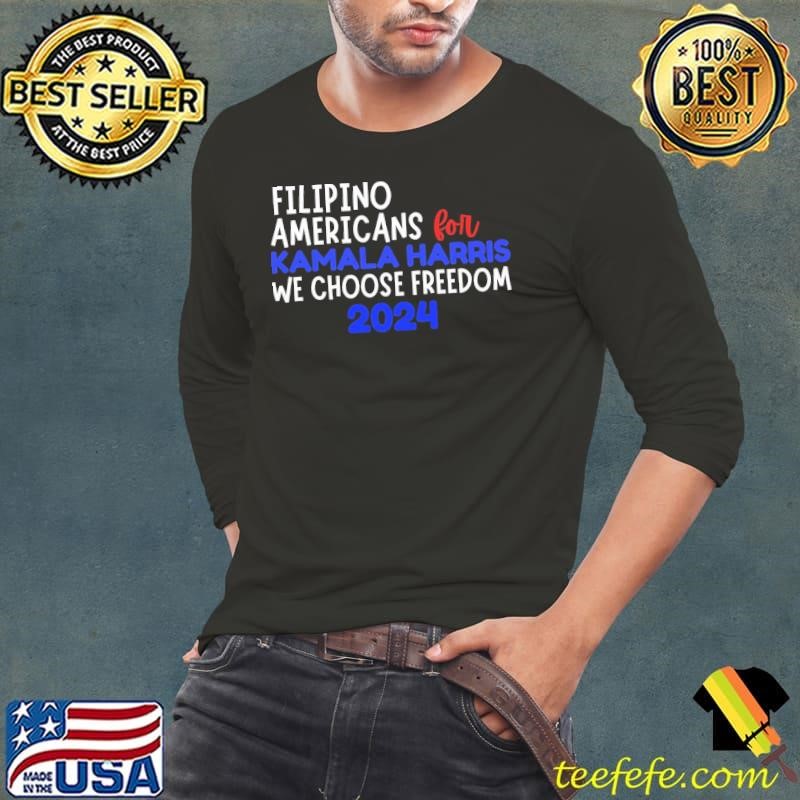 Filipino Americans For Kamala Harris 2024 T-Shirt