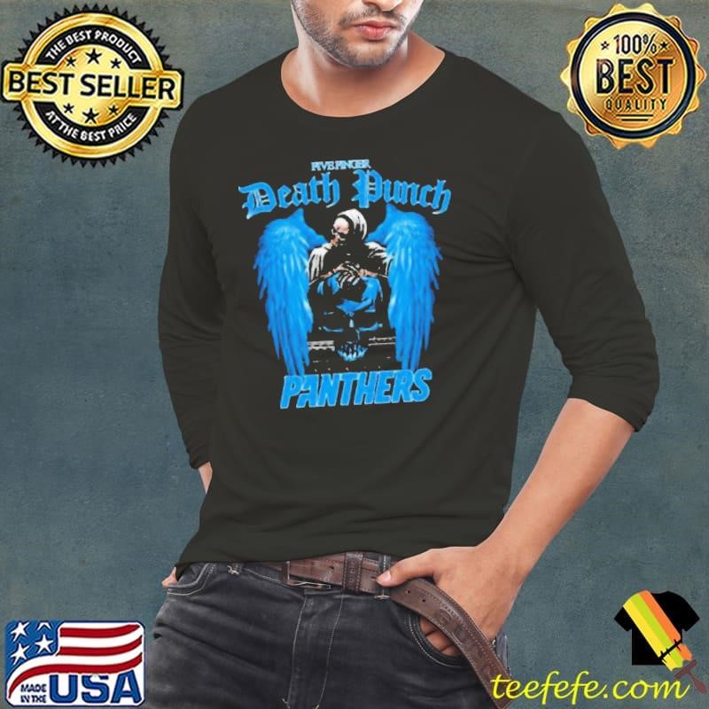 Five Finger Death Punch Carolina Panthers Long Sleeve Tee