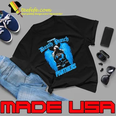 Five Finger Death Punch Carolina Panthers Shirt