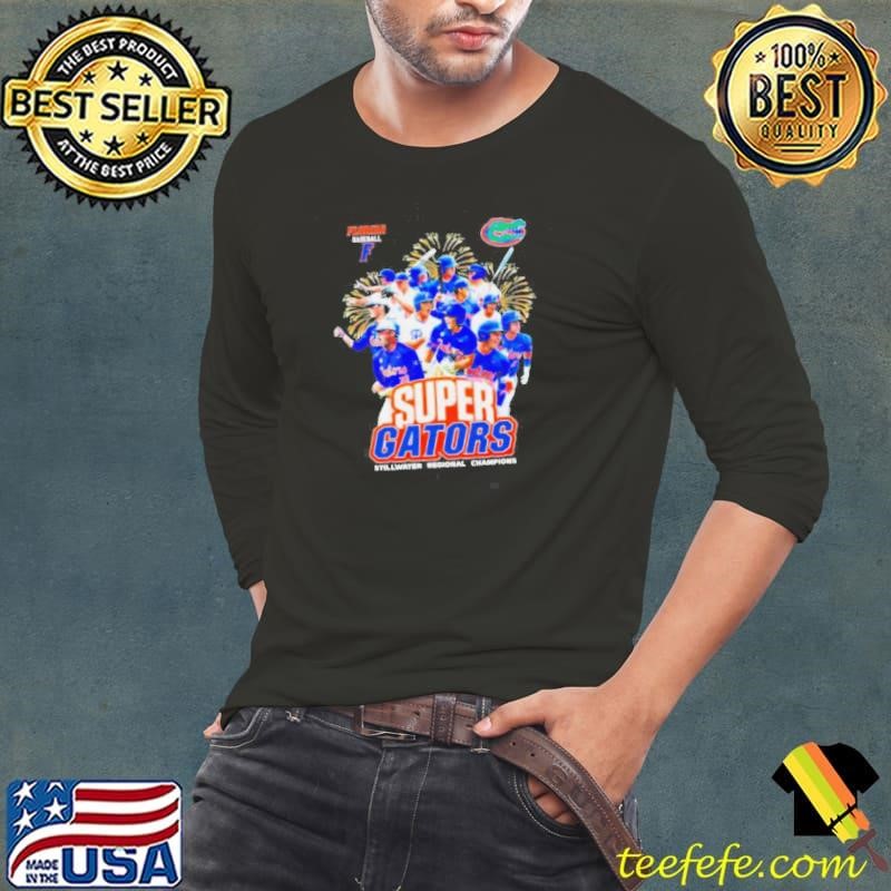 Florida Baseball Super Gators Stillwater Regional Champions 2024 Long Sleeve Tee