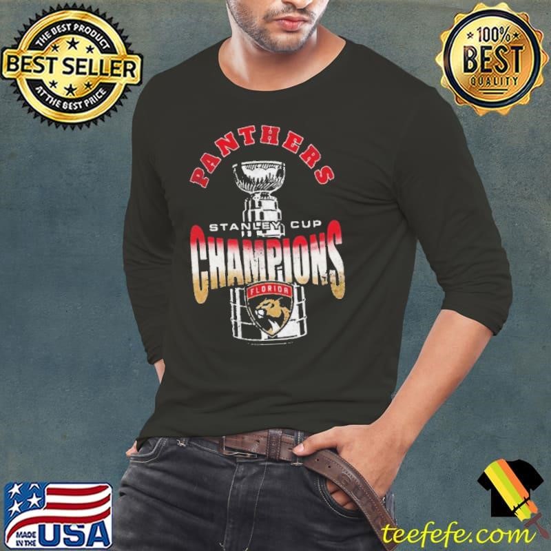 Florida Panthers 2024 Stanley Cup Champions Tri-Blend Long Sleeve Tee