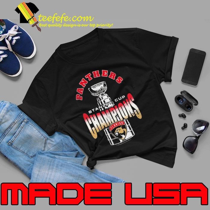 Florida Panthers 2024 Stanley Cup Champions Tri-Blend Shirt