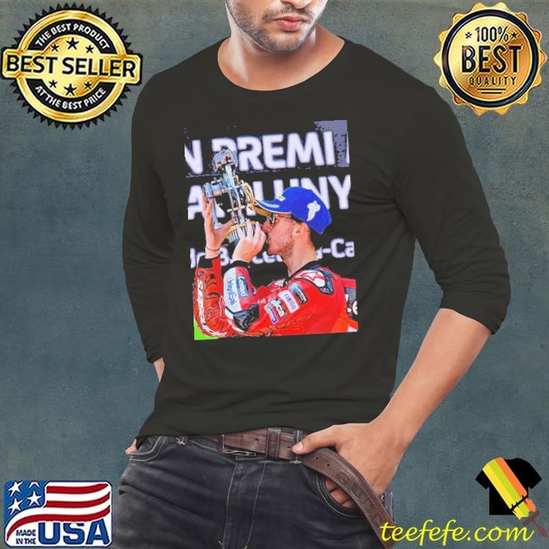 Francesco Bagnaia Champion Race Moto GP In Montmelo Barcelona 2024 Catalan GP Long Sleeve Tee