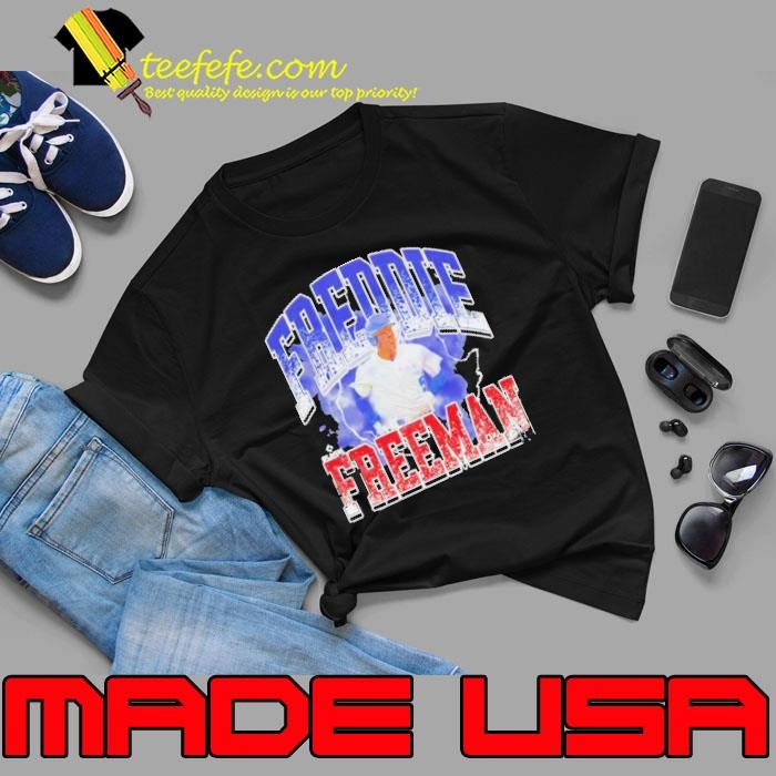 Freddie Freeman Los Angeles Dodgers Lightning Unisex Freddie Freeman Los Angeles Dodgers Lightning Unisex