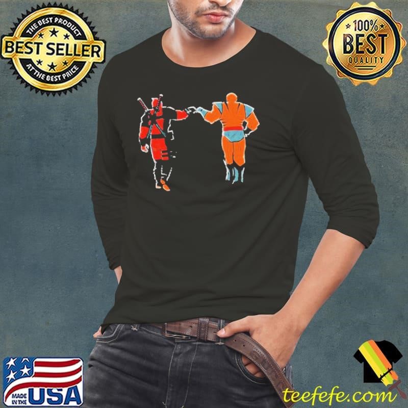 Friends Deadpool And Wolverine Fist Bump Shirt