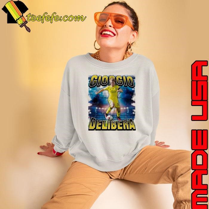 Giorgio DeLibera football player profile displays all matches Sweatshirt