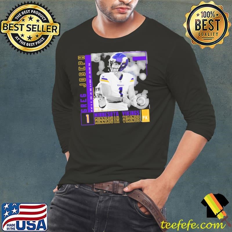 Greg Joseph South African-born American professional football placekicker Long Sleeve Tee