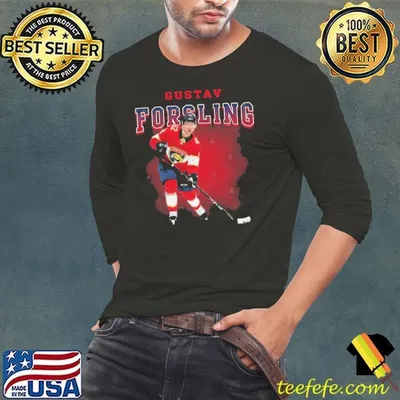 Gustav Forsling Swedish professional ice hockey defenceman the Florida Panthers T-Shirt