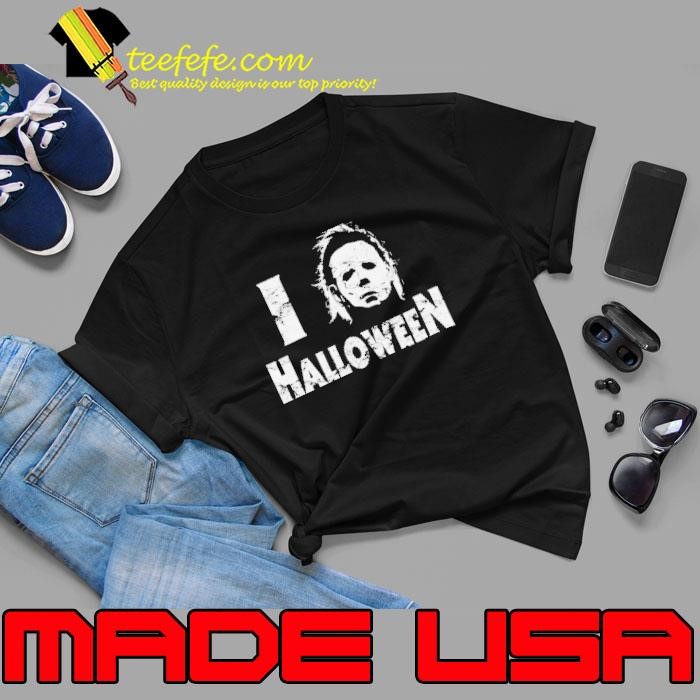 Halloween I Heart Michael Myers Face Shirt