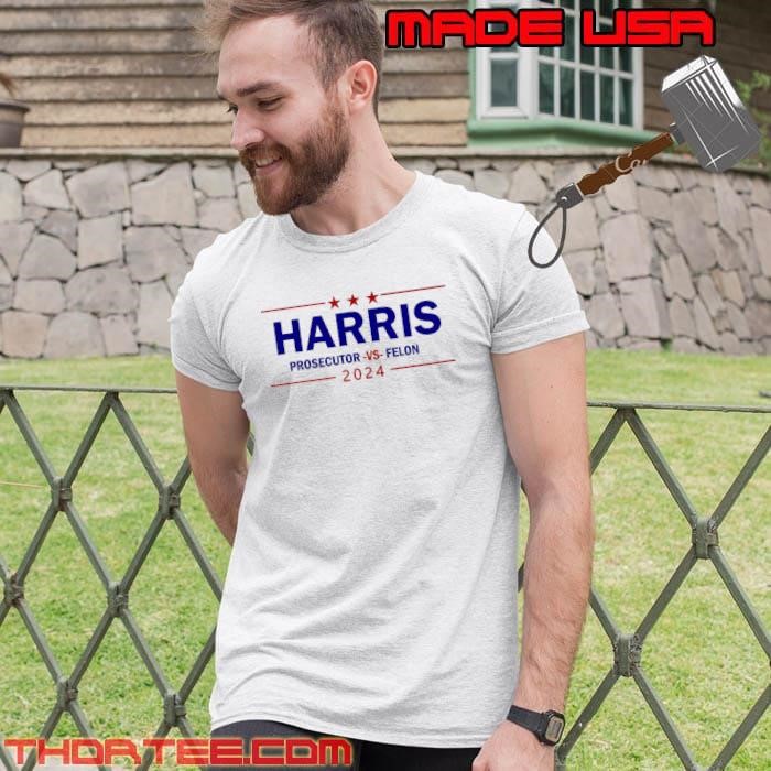Harris 2024 Prosecutor vs Felon Stars Election Unisex