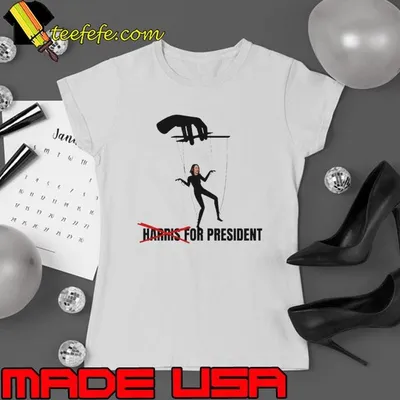 Harris For President Puppet 2024 shirt