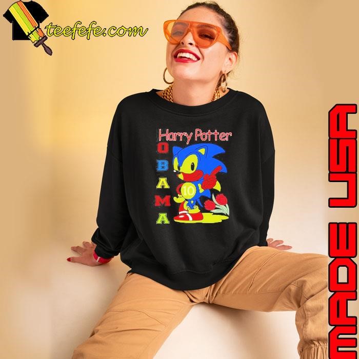 Harry Potter Obama Sonic Version Graphic Sweatshirt
