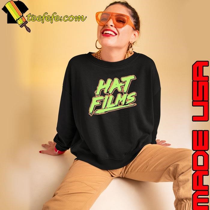 Hat Films Logo Black Sweatshirt