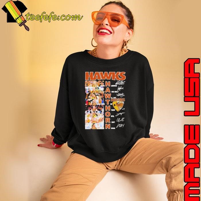 Hawthorn Hawks Team Players 2024 Signatures Sweatshirt