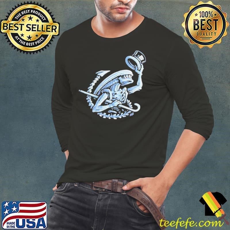 Hello My Weyland Hello Yutani Xenomorph Long Sleeve Tee