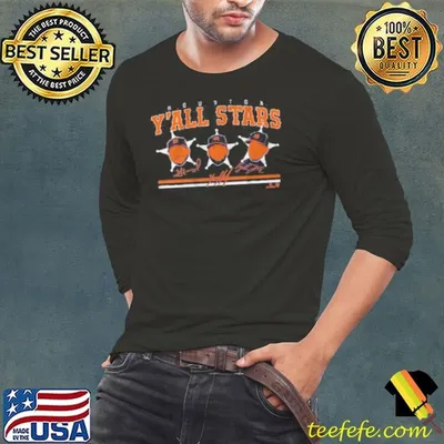 Houston Baseball Y'all Stars Shirt