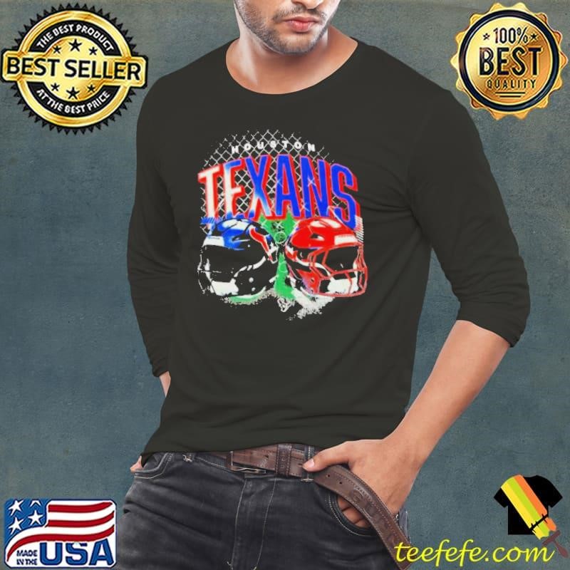 Houston Texans National Football League Vintage Helmet 2024 Long Sleeve Tee