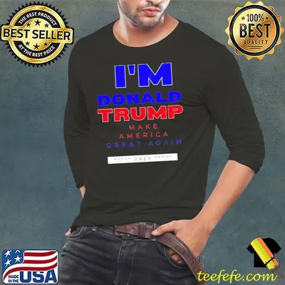 I'm donald trump make america great again 2024 stars vote T-Shirt