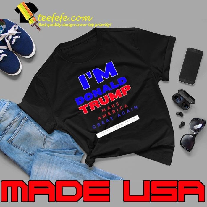 I'm donald trump make america great again 2024 stars vote Unisex