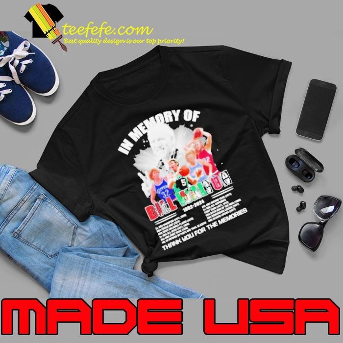 In Memory Of Bill Walton 1952 2024 Thank You For The Memories Unisex