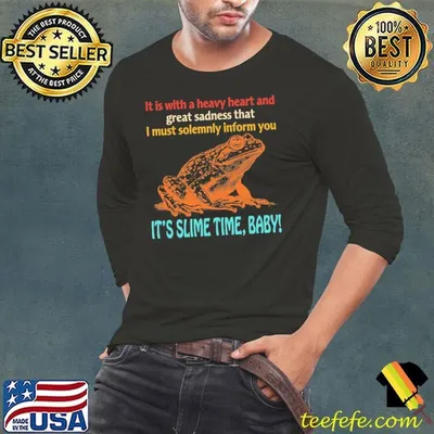 It Is With A Heavy Heart And Great Sadness That I Must Solemnly Inform Frog T-Shirt