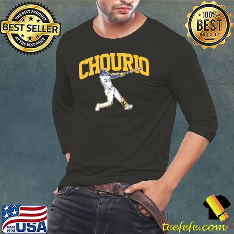 Jackson Chourio Venezuelan professional baseball outfielder Slugger Swing T-Shirt