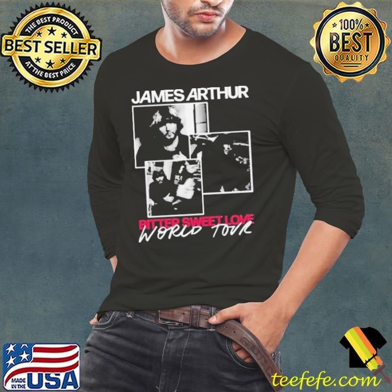 James Arthur Bitter Sweet Love 2024 World Tour Long Sleeve Tee