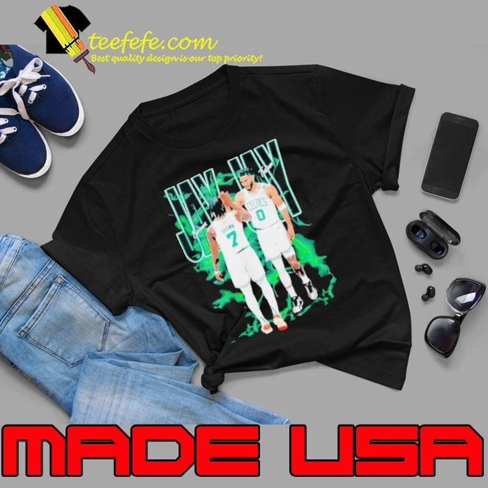 Jaylen Brown And Jayson Tatum JAY JAY Boston Champions Shirt
