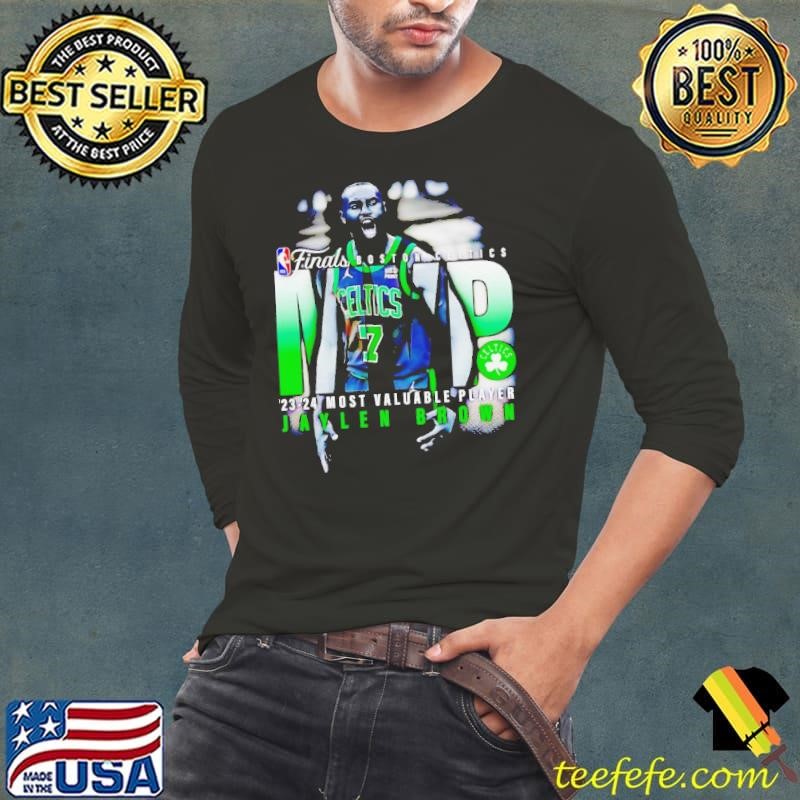 Jaylen Brown Boston Celtics 23-24 Finals Champions MVP Long Sleeve Tee