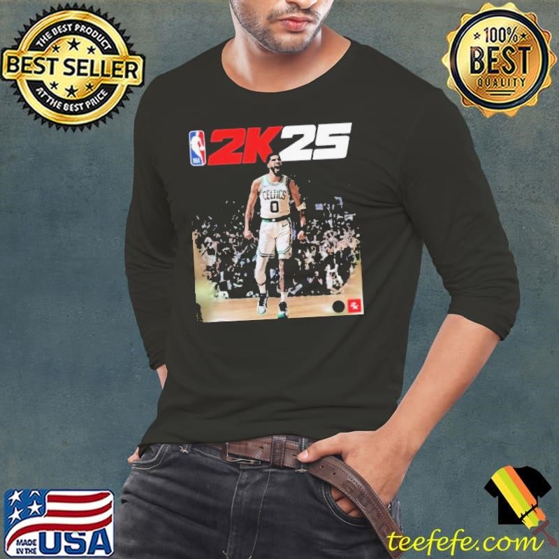 Jayson Tatum Is Our NBA 2K25 Standard Edition Cover Athlete Vintage Long Sleeve Tee