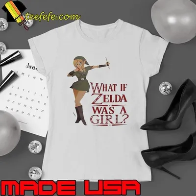 Josh Sawyer what if Zelda was a girl shirt