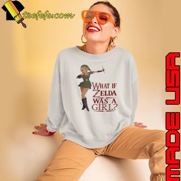 Josh Sawyer what if Zelda was a girl Sweatshirt