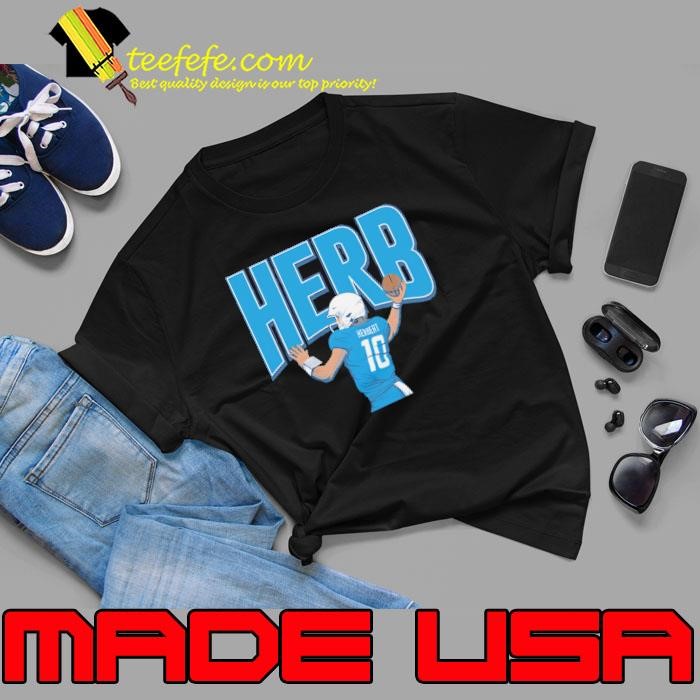 Justin Herbert Herb American football quarterback Los Angeles Chargers Unisex